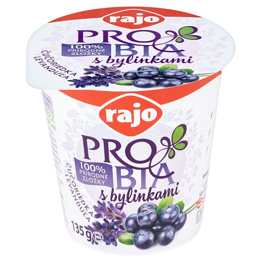Rajo Probia S bylinkami čučoriedka levanduľa 135 g