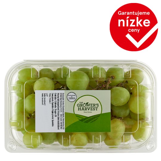The Grower's Harvest White Boneless Grapes 0.500 kg