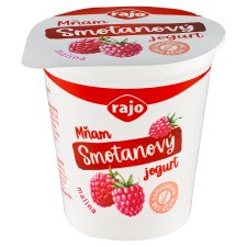 Rajo Mňam Jogurt smotanový malina 145 g