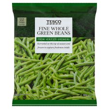 Tesco Fine Whole Green Beans 450 g