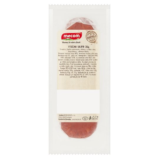 Mecom Vysočina saláma 350 g
