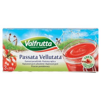 Valfrutta Rajčinové pyré 3 x 200 g