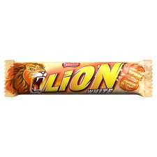 LION WHITE chrumkavá oblátka v bielej poleve 42 g