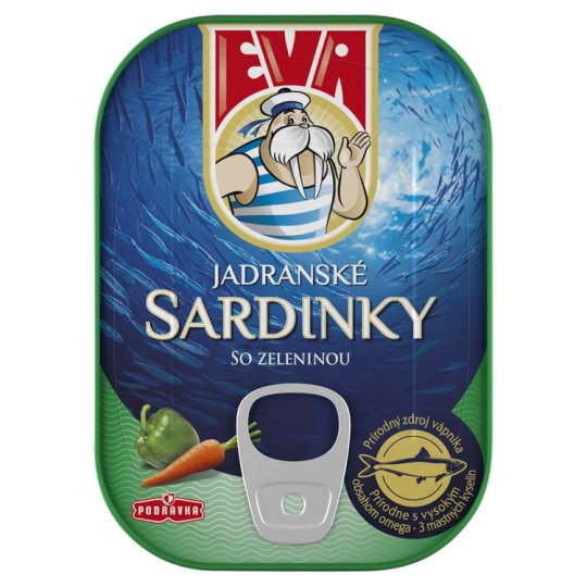 Eva Sardines with Vegetables in Tomato Sauce 115 g Tesco Groceries