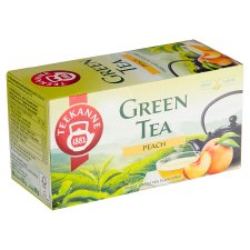 TEEKANNE Green Tea Peach, zelený čaj, 20 vrecúšok, 35 g