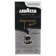 Lavazza Espresso Ristretto Roasted Ground Coffee 10 Capsules 57 g