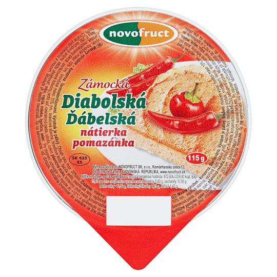 Novofruct Zámocká diabolská nátierka 115 g