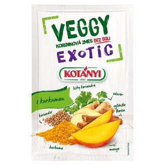 Kotányi VEGGY Exotic koreninová zmes bez soli 20 g