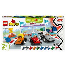 LEGO DUPLO 10445 Pretekárske autá a šoféri tímu F1