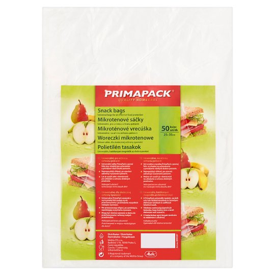 Primapack Mikroténové vrecúška 25 x 35 cm 50 ks