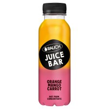 Rauch Juice Bar 100% Orange-Mango Carrot Not from Concentrate 330 ml