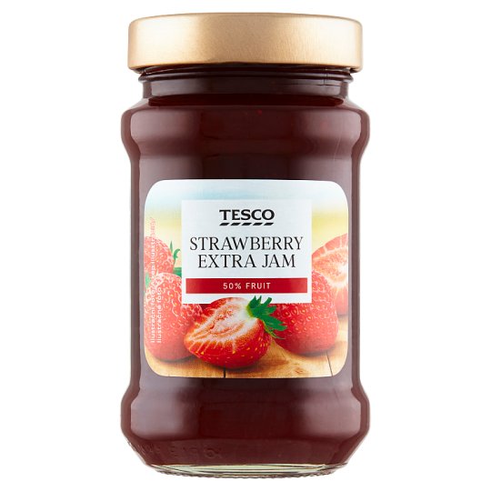 Tesco Strawberry Extra Jam 450 g Tesco Groceries