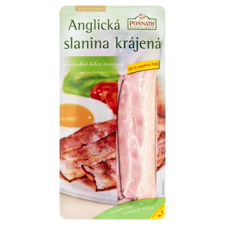 Ponnath ŘEZNIČTÍ MISTŘI Anglická slanina krájaná e 100 g