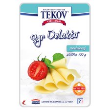 Tekov Cheese Delakto Slices Unsmoked 100 g