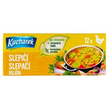 Kucharek Slepačí bujón 12 x 10 g (120 g)