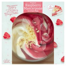 De Dessert Meesters Raspberry Mascarpone Ice Cream Cake 520 g