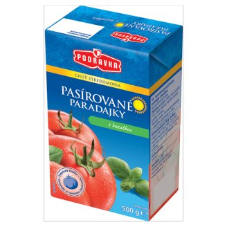 Podravka Pasírované paradajky s bazalkou 500 g