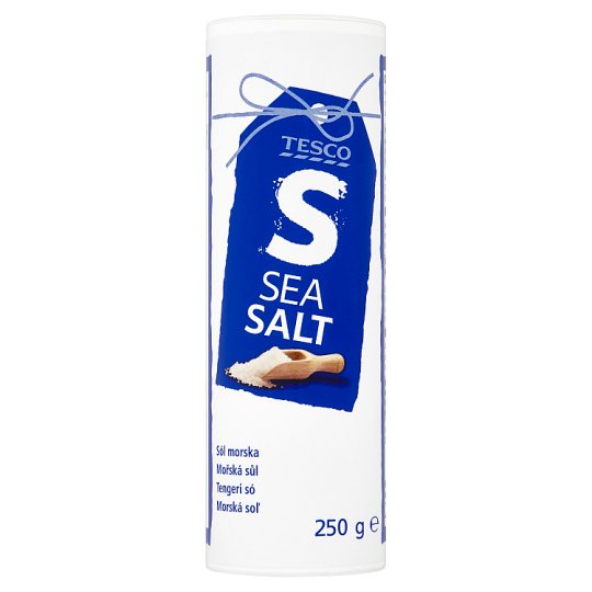 Tesco Morská jedlá soľ 250 g