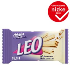 Milka tyčinka Leo s oblátkami v bielej čokoláde 33,3 g