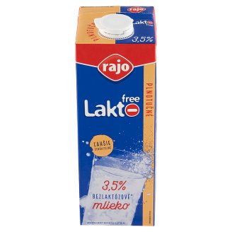 Rajo Lakto Free Bezlaktózové mlieko plnotučné 3,5% 1 l