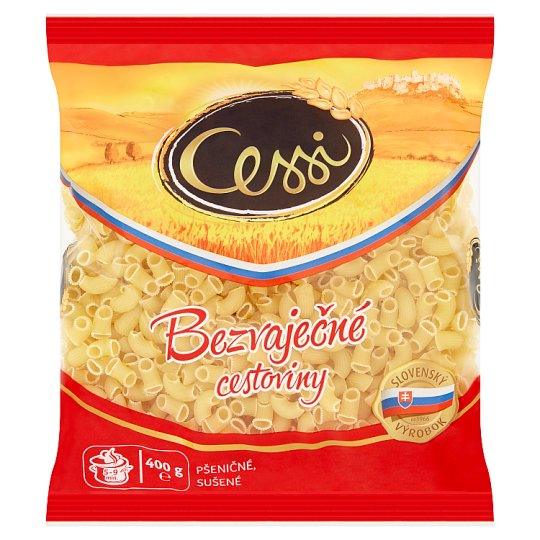 Cessi Egg-Free Pasta Wheat, Dried Elbows 400 g