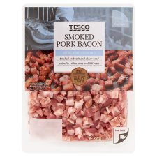 Tesco Smoked Pork Bacon 2 x 100 g (200 g)