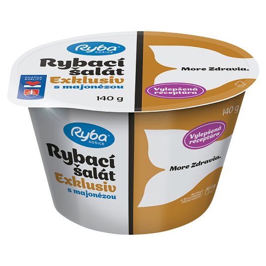 Ryba More Zdravia Exklusiv Fish Salad with Mayonnaise 140 g