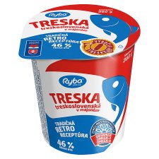 Ryba Košice Treska treskoslovenská v majonéze 360 g
