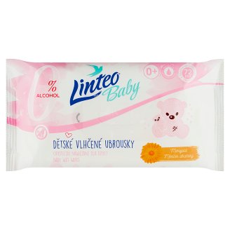 Linteo Baby Vlhčené detské obrúsky 72 ks