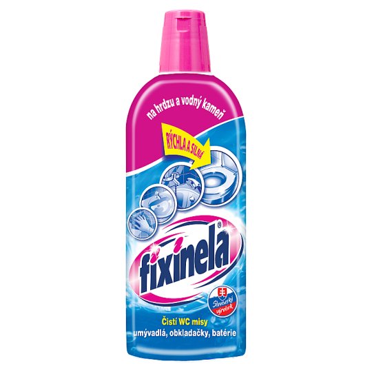 Fixinela Na hrdzu a vodný kameň 500 ml