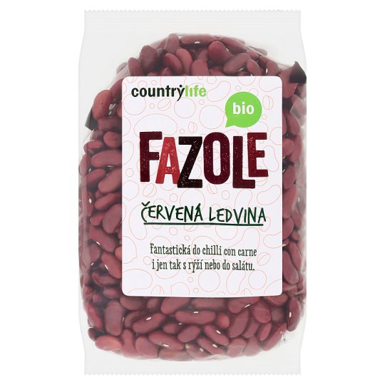 Country Life Bio fazuľa červená ľadvina 500 g