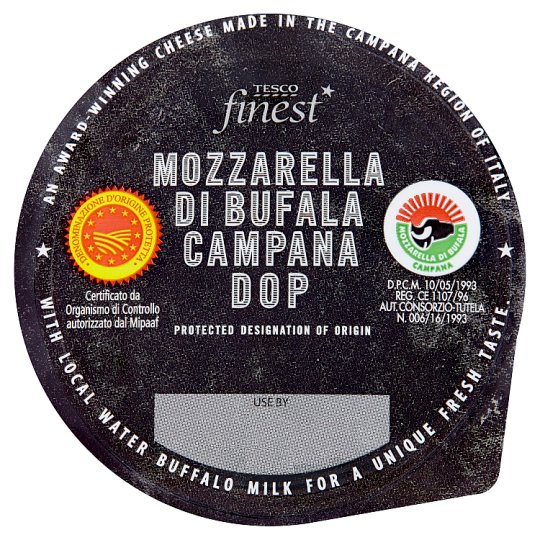 Tesco Finest Mozzarella di bufala 220 g