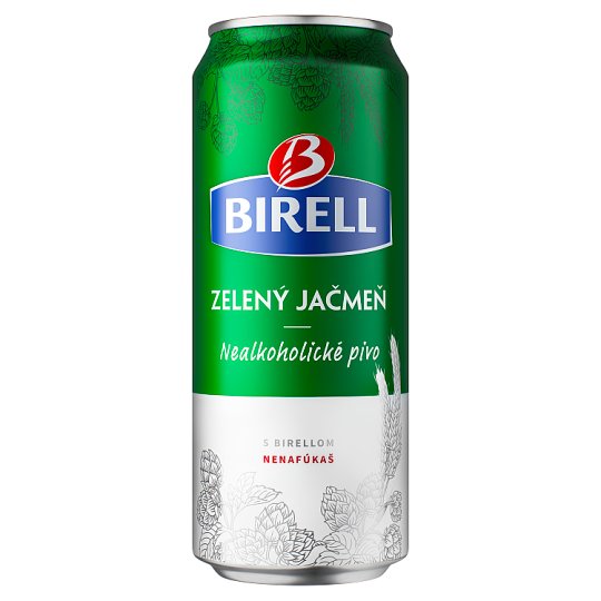 Birell Zelený jačmeň nealkoholické pivo 500 ml