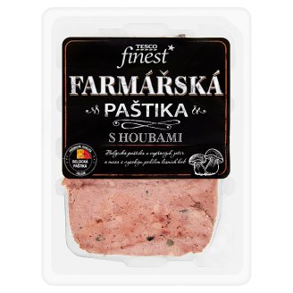 Tesco Finest Farmárska paštéta s hubami 150 g