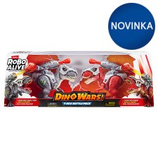 Zuru Robo Alive Dino Wars! T-Rex Battle Pack 2 pcs