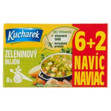Kucharek Vegetable Broth 8 x 10 g (80 g)