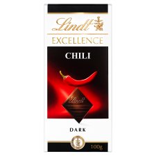 Lindt Excellence Fine Dark Chocolate with Extract of Chilli Pepper 100 g