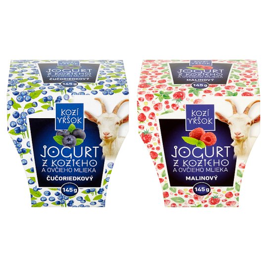 Kozí Vŕšok Jogurt z kozieho a ovčieho mlieka 145 g