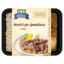 Heli Klasické Hovädzie po španielsky s ryžou 400 g