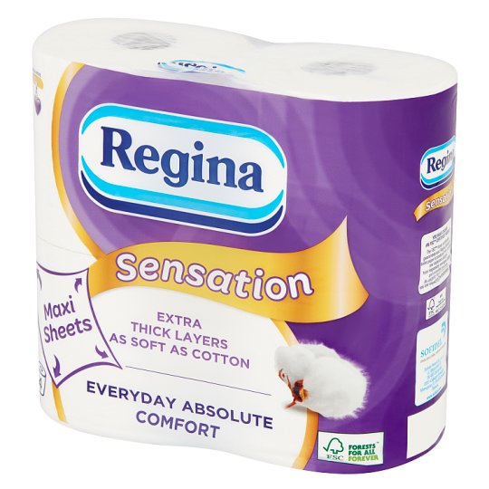 Regina Sensation toaletný papier 4 ks