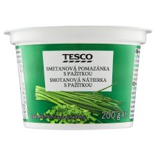 Tesco Cream Spread with Chives 200 g