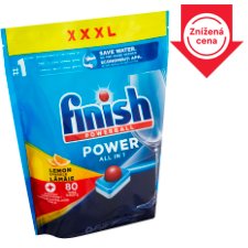 Finish Power All in 1 tablety do umývačky riadu Lemon Sparkle 80 ks 1280 g