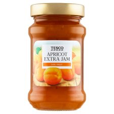 Tesco Apricot Extra Jam Less Sweet 450 g