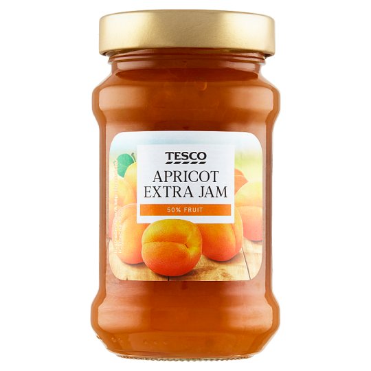 Tesco Apricot Extra Jam Less Sweet 450 g Tesco Groceries