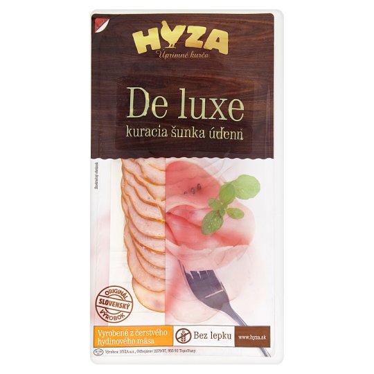 Hyza De Luxe kuracia šunka údená krájaná 100 g