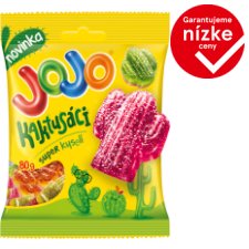 JOJO Cactuses Mix of Sour Jelly Candies with and without Filling, with Fruit Flavors 80 g