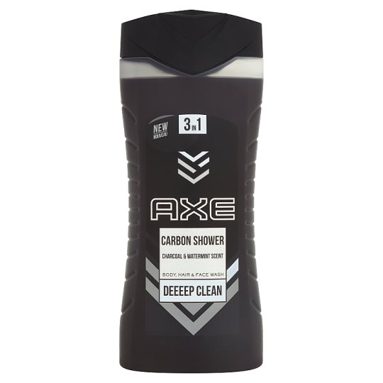 Axe Carbon Shower Gel 3in1 400 ml Tesco Groceries