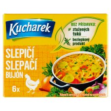 Kucharek Slepačí bujón 6 x 10 g (60 g)