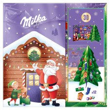 Milka adventný kalendár Pop-up 163 g