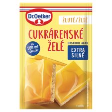 Dr. Oetker Confectionery Yellow Jelly in Powder 10 g